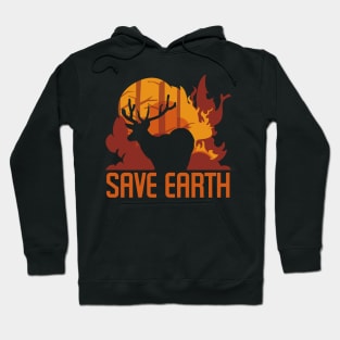 Save Earth, Rescue Animals for men women dad mom Premium T-Shirt Hoodie